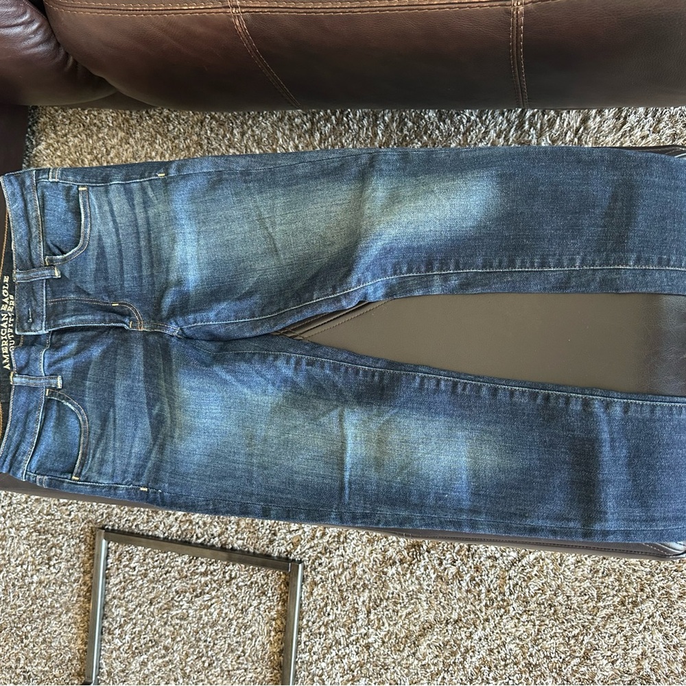 American Eagle Outfitters Dark Blue Jeggings